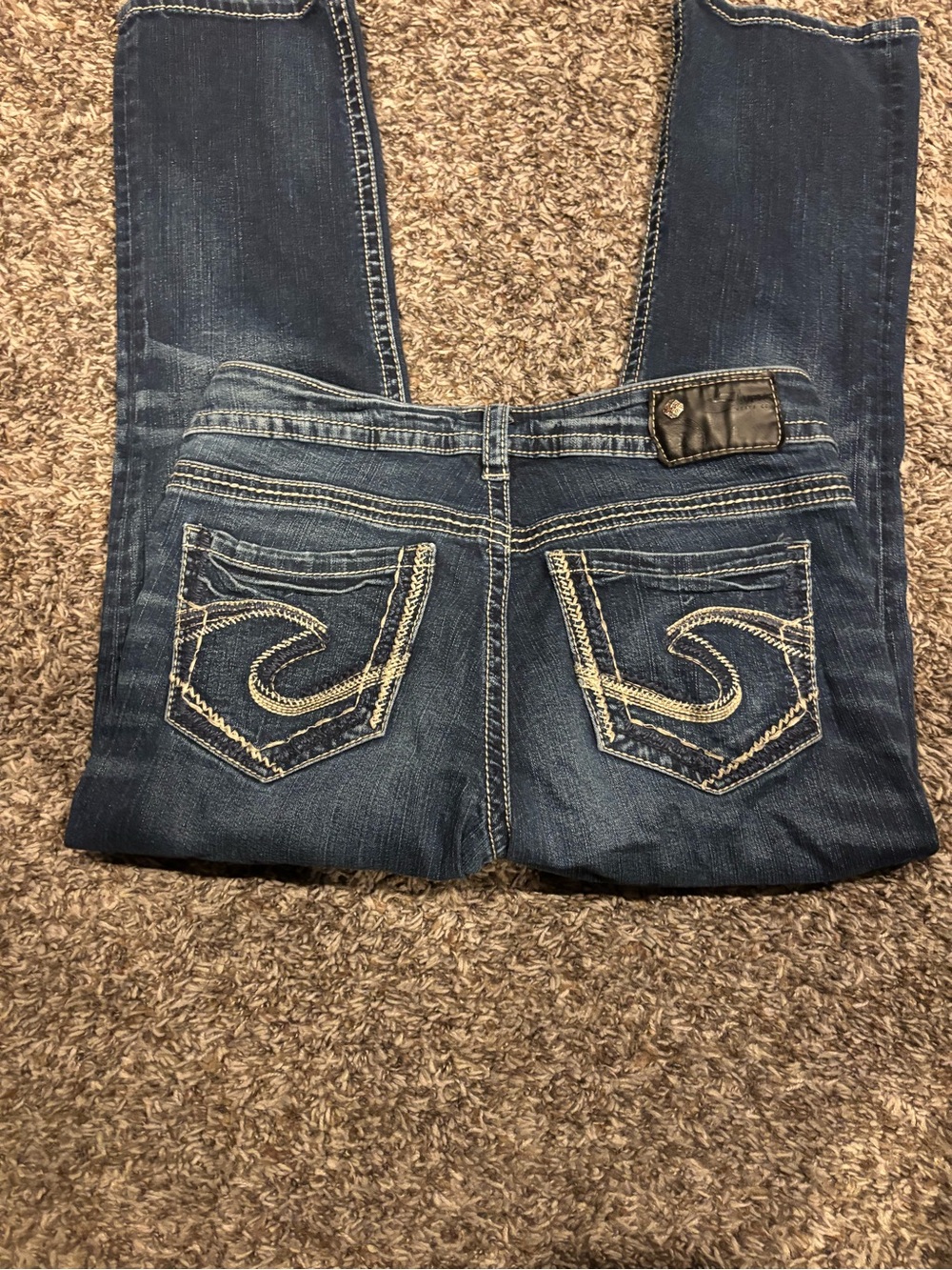 Women's Silver Suki Mid Capri Jeans